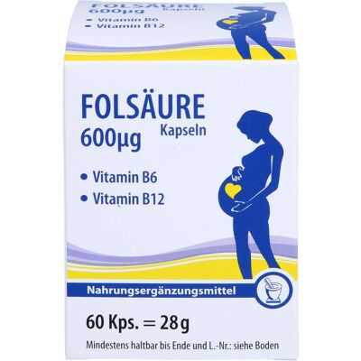 Pharma Peter GmbH FOLSÄURE KAPSELN 60 St. (28 g) Pharma Peter GmbH FOLSÄURE KAPSELN 60 St. (28 g)