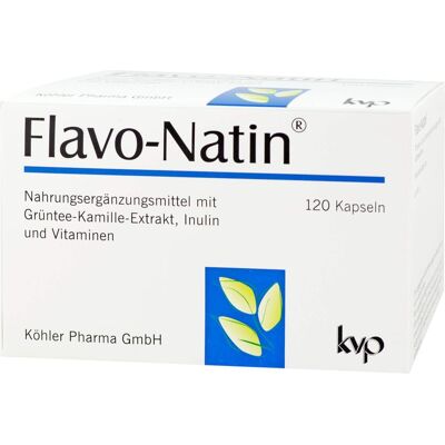 Köhler Pharma GmbH FLAVO NATIN Kapseln 120 St. (68,4 g) Köhler Pharma GmbH FLAVO NATIN Kapseln 120 St. (68,4 g)