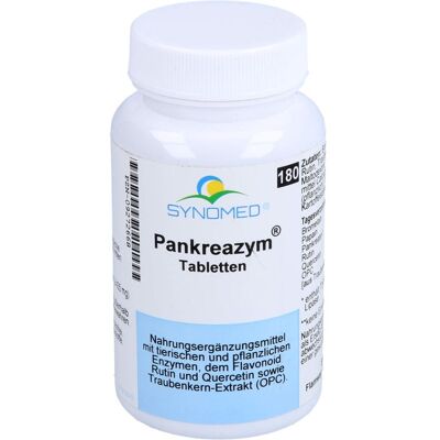 Synomed GmbH PANKREAZYM Tabletten 180 St. (72 g) Synomed GmbH PANKREAZYM Tabletten 180 St. (72 g)