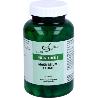11 A Nutritheke GmbH MAGNESIUMCITRAT Kapseln 120 St. 11 A Nutritheke GmbH MAGNESIUMCITRAT Kapseln 120 St.