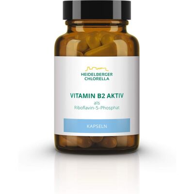 Heidelberger Chlorella GmbH VITAMIN B2 AKTIV Kapseln 60 St. (30 g) Heidelberger Chlorella GmbH VITAMIN B2 AKTIV Kapseln 60 St. (30 g)