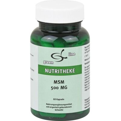 11 A Nutritheke GmbH MSM 500 mg Kapseln 60 St. 11 A Nutritheke GmbH MSM 500 mg Kapseln 60 St.