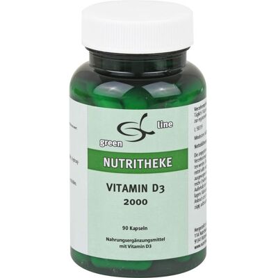 11 A Nutritheke GmbH VITAMIN D3 2.000 I.E. Kapseln 90 St. 11 A Nutritheke GmbH VITAMIN D3 2.000 I.E. Kapseln 90 St.