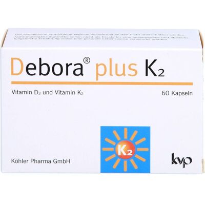 Köhler Pharma - Debora plus K2 - D3 - Dietary supplement Köhler Pharma - Debora plus K2 - D3 - Dietary supplement