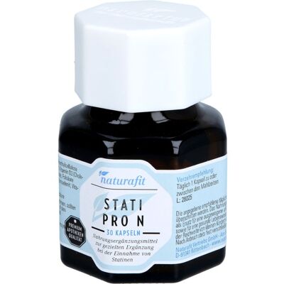 NaturaFit GmbH NATURAFIT Stati Pro N Kapseln 30 St. (7,8 g) NaturaFit GmbH NATURAFIT Stati Pro N Kapseln 30 St. (7,8 g)