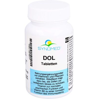 Synomed GmbH DOL Tabletten 60 St. (31,2 g) Synomed GmbH DOL Tabletten 60 St. (31,2 g)
