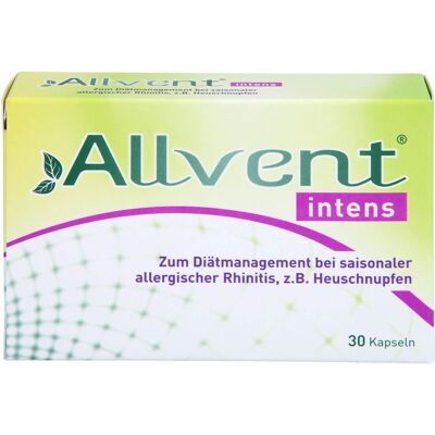 Allvent Intens Nahrungsergänzungsmittel - Saisonale Allergie Allvent Intens Nahrungsergänzungsmittel - Saisonale Allergie