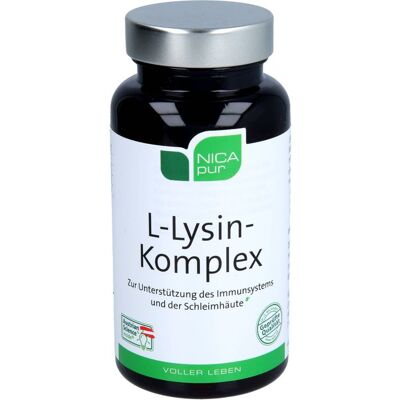 NICA pur L-Lysin-Komplex - Unterstützung des Immunsystems & Schleimhäute NICA pur L-Lysin-Komplex - Unterstützung des Immunsystems & Schleimhäute