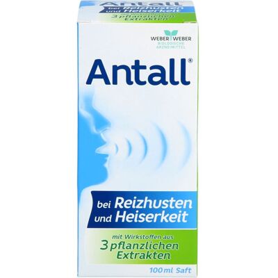 Weber ANTALL bei Reizhusten und Heiserkeit Saft 100 ml Weber ANTALL bei Reizhusten und Heiserkeit Saft 100 ml