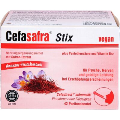 Cefak KG CEFASAFRA Stix Granulat 42 St. (53,1 g) Cefak KG CEFASAFRA Stix Granulat 42 St. (53,1 g)