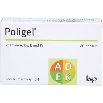 Köhler Pharma GmbH POLIGEL Kapseln 20 St. (8,9 g) Köhler Pharma GmbH POLIGEL Kapseln 20 St. (8,9 g)