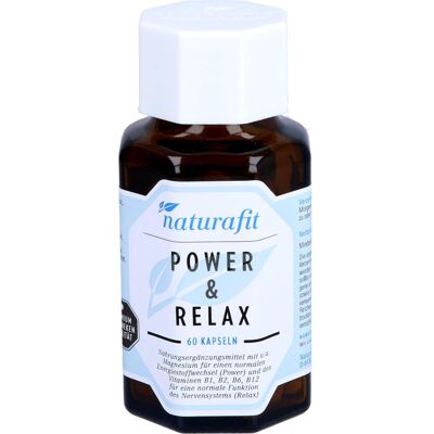 NaturaFit GmbH NATURAFIT Power & Relax Aschw.Rhod.OPC Q10 BVit.Mg 60 St. (36,9 g) NaturaFit GmbH NATURAFIT Power & Relax Aschw.Rhod.OPC Q10 BVit.Mg 60 St. (36,9 g)