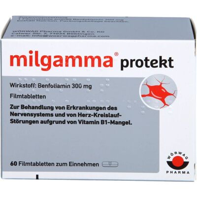 Wörwag Pharma GmbH & Co. KG MILGAMMA protekt Filmtabletten 60 St. Wörwag Pharma GmbH & Co. KG MILGAMMA protekt Filmtabletten 60 St.