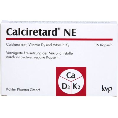 Köhler Pharma GmbH CALCIRETARD NE Kapseln 15 St. (9 g) Köhler Pharma GmbH CALCIRETARD NE Kapseln 15 St. (9 g)