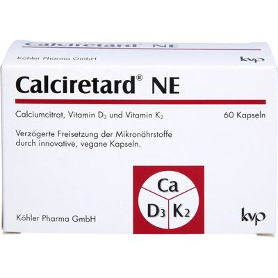 Köhler Pharma GmbH CALCIRETARD NE Kapseln 60 St. (36 g) Köhler Pharma GmbH CALCIRETARD NE Kapseln 60 St. (36 g)
