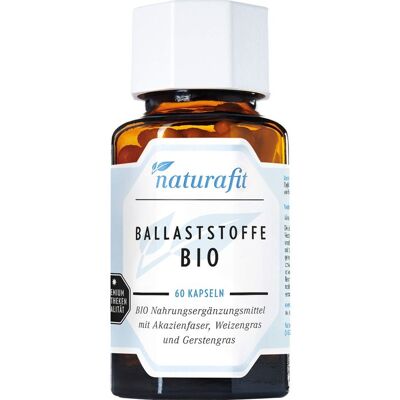 NaturaFit GmbH NATURAFIT Ballaststoffe Bio Kapseln 60 St. (40,8 g) NaturaFit GmbH NATURAFIT Ballaststoffe Bio Kapseln 60 St. (40,8 g)