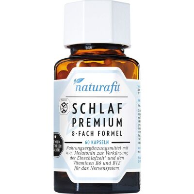 NaturaFit GmbH NATURAFIT Schlaf Premium 8-fach Formel Kapseln 60 St. (26,8 g) NaturaFit GmbH NATURAFIT Schlaf Premium 8-fach Formel Kapseln 60 St. (26,8 g)