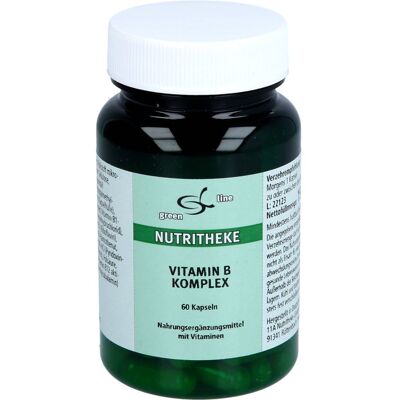 11 A Nutritheke GmbH VITAMIN B KOMPLEX Kapseln 60 St. 11 A Nutritheke GmbH VITAMIN B KOMPLEX Kapseln 60 St.