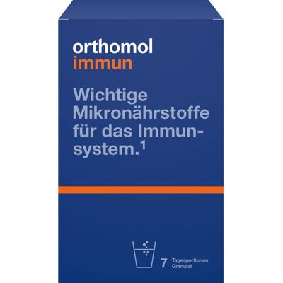 Orthomol - pharmazeutische Vertriebs GmbH ORTHOMOL Immun Granulat Beutel 7 St. (70 g) Orthomol - pharmazeutische Vertriebs GmbH ORTHOMOL Immun Granulat Beutel 7 St. (70 g)