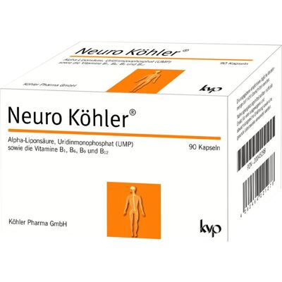Köhler Pharma GmbH NEURO KÖHLER Kapseln 90 St. (55,2 g) Köhler Pharma GmbH NEURO KÖHLER Kapseln 90 St. (55,2 g)