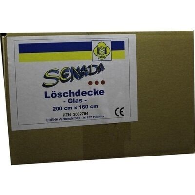 ERENA Verbandstoffe GmbH & Co. KG SENADA Löschdecke Glas 160x200 cm 1 St. ERENA Verbandstoffe GmbH & Co. KG SENADA Löschdecke Glas 160x200 cm 1 St.