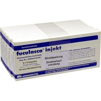 Infirmarius GmbH FUCULACCA Ampullen 50 St. Infirmarius GmbH FUCULACCA Ampullen 50 St.