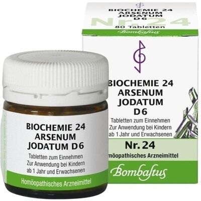 Bombastus-Werke AG BIOCHEMIE D 6 Arsenum Jodatum Tabletten Bombastus-Werke AG BIOCHEMIE D 6 Arsenum Jodatum Tabletten