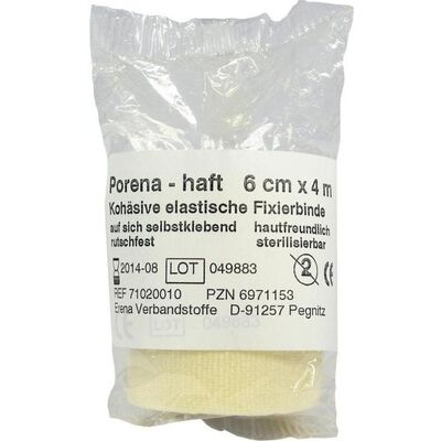 ERENA Verbandstoffe GmbH & Co. KG PORENA Haft Binde 6 cmx4 m 1 St. ERENA Verbandstoffe GmbH & Co. KG PORENA Haft Binde 6 cmx4 m 1 St.