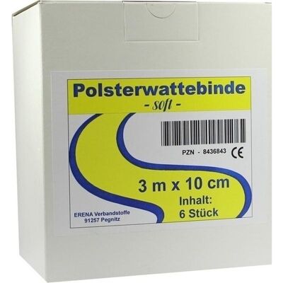 ERENA Verbandstoffe GmbH & Co. KG ERENA Polsterwatte soft 10 cmx3 m 6 St. ERENA Verbandstoffe GmbH & Co. KG ERENA Polsterwatte soft 10 cmx3 m 6 St.