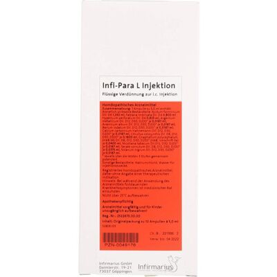 Infirmarius GmbH INFI PARA L Injektion Ampullen 50 ml Infirmarius GmbH INFI PARA L Injektion Ampullen 50 ml