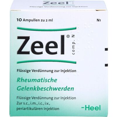 Heel Zeel comp. N Ampullen - Homöopathisches Heilmittel Heel Zeel comp. N Ampullen - Homöopathisches Heilmittel