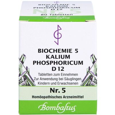 Bombastus-Werke AG BIOCHEMIE 5 Kalium phosphoricum D12 Tabletten Bombastus-Werke AG BIOCHEMIE 5 Kalium phosphoricum D12 Tabletten