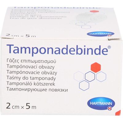 Paul Hartmann AG Sterile Tamponadebinde - 2cm x 5m Paul Hartmann AG Sterile Tamponadebinde - 2cm x 5m