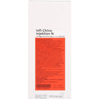 Infirmarius GmbH INFI CHINA Injektion N Ampullen 10 St. Infirmarius GmbH INFI CHINA Injektion N Ampullen 10 St.