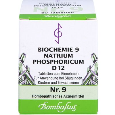 Bombastus-Werke AG BIOCHEMIE 9 Natrium phosphoricum D 12 Tabletten 80 St. Bombastus-Werke AG BIOCHEMIE 9 Natrium phosphoricum D 12 Tabletten 80 St.