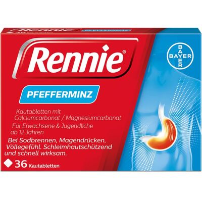 Bayer RENNIE Kautabletten 36 St. Bayer RENNIE Kautabletten 36 St.