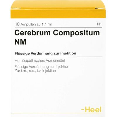 Heel Cerebrum Compositum NM Ampullen - Homöopathisches Arzneimittel Heel Cerebrum Compositum NM Ampullen - Homöopathisches Arzneimittel