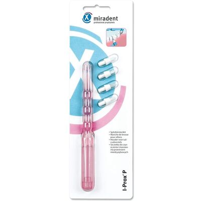 Hager Pharma GmbH MIRADENT Zahnbürsten-Set - Rosa, Flexibel, für Zahnspangen & Implantate Hager Pharma GmbH MIRADENT Zahnbürsten-Set - Rosa, Flexibel, für Zahnspangen & Implantate