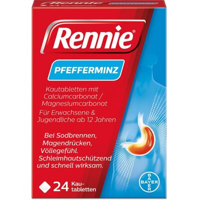 Bayer RENNIE Kautabletten 24 St. Bayer RENNIE Kautabletten 24 St.