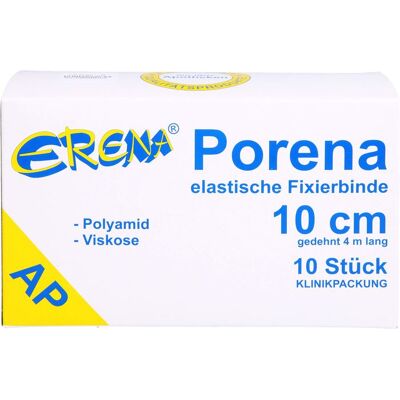 ERENA Verbandstoffe GmbH & Co. KG PORENA elast.Mullbinde 10 cm weiß o.Cello 10 St. ERENA Verbandstoffe GmbH & Co. KG PORENA elast.Mullbinde 10 cm weiß o.Cello 10 St.