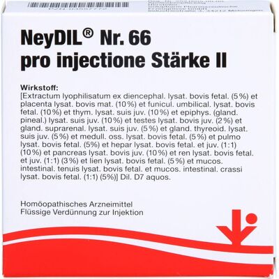 vitOrgan Arzneimittel GmbH NEYDIL Nr.66 pro injectione St.2 Ampullen 10 ml vitOrgan Arzneimittel GmbH NEYDIL Nr.66 pro injectione St.2 Ampullen 10 ml