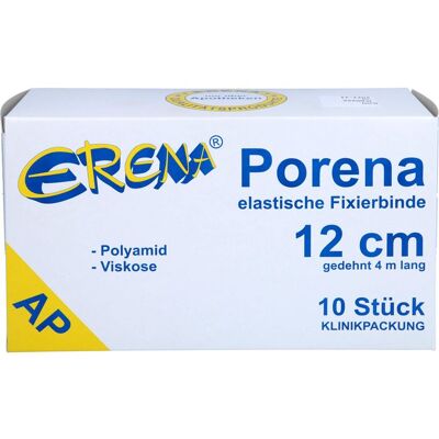 ERENA Verbandstoffe GmbH & Co. KG PORENA elast.Mullbinde 12 cm weiß o.Cello 10 St. ERENA Verbandstoffe GmbH & Co. KG PORENA elast.Mullbinde 12 cm weiß o.Cello 10 St.