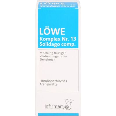 Infirmarius GmbH LÖWE KOMPLEX Nr.13 Solidago comp.Tropfen 100 ml Infirmarius GmbH LÖWE KOMPLEX Nr.13 Solidago comp.Tropfen 100 ml