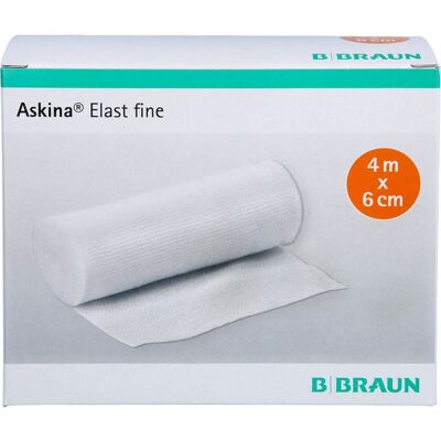 Askina Elast Fine Binde 6cm x4m Fixierbinde Askina Elast Fine Binde 6cm x4m Fixierbinde