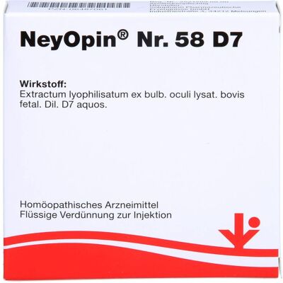 vitOrgan Arzneimittel GmbH NEYOPIN Nr.58 D 7 Ampullen 10 ml vitOrgan Arzneimittel GmbH NEYOPIN Nr.58 D 7 Ampullen 10 ml