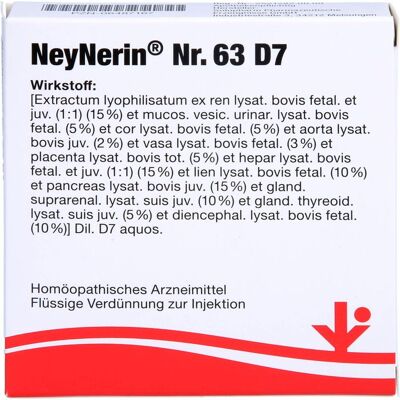 vitOrgan Arzneimittel GmbH NEYNERIN Nr.63 D 7 Ampullen 10 ml vitOrgan Arzneimittel GmbH NEYNERIN Nr.63 D 7 Ampullen 10 ml
