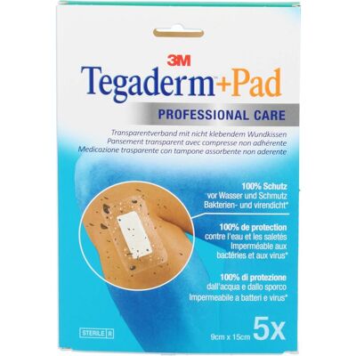 Tegaderm Modell 9x15cm Wasserfeste Medizinische Wundauflage - Steriler Nicht-haftender Pad Tegaderm Modell 9x15cm Wasserfeste Medizinische Wundauflage - Steriler Nicht-haftender Pad