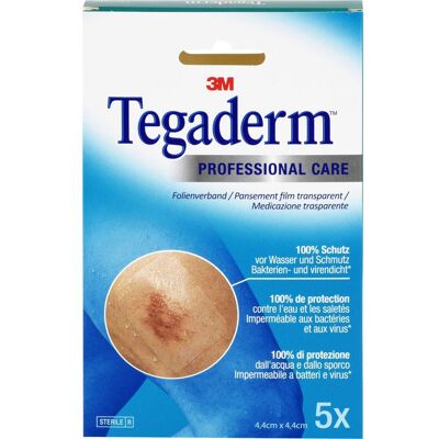3M Tegaderm Film Medizinische Wundauflage 4,4x4,4cm 3M Tegaderm Film Medizinische Wundauflage 4,4x4,4cm