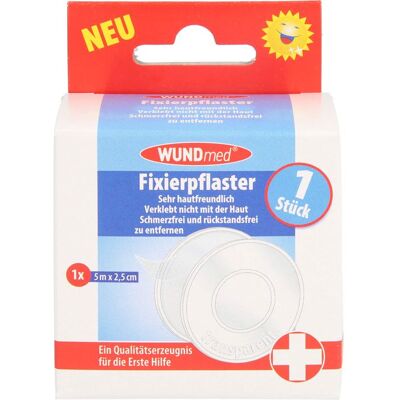 WUNDmed Transparenter Fixierband - Pflaster für Medizinische Anwendungen WUNDmed Transparenter Fixierband - Pflaster für Medizinische Anwendungen