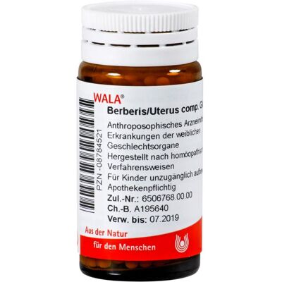 WALA Heilmittel GmbH BERBERIS/UTERUS comp.Globuli 20 g WALA Heilmittel GmbH BERBERIS/UTERUS comp.Globuli 20 g